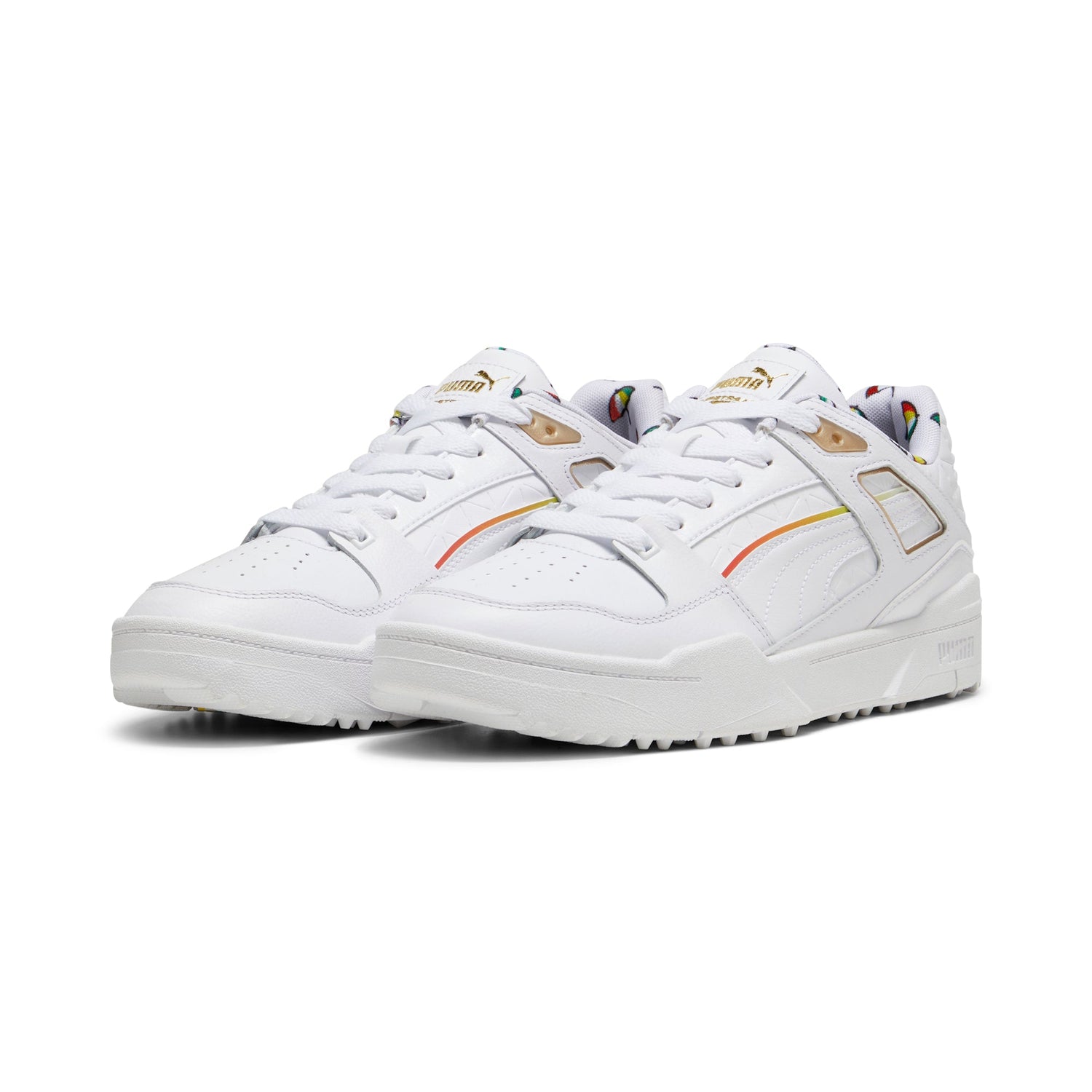 Puma White / Speed Yellow