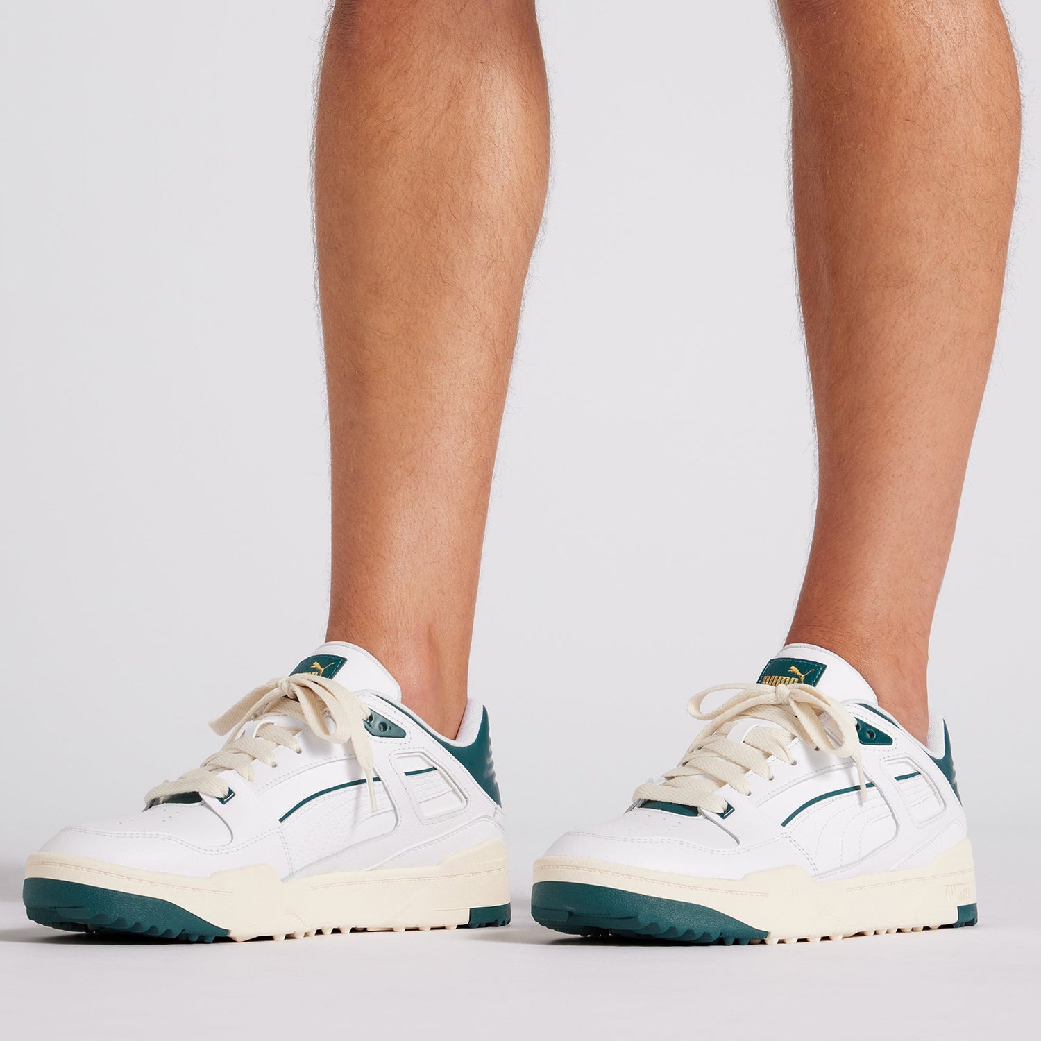 Puma White / Varsity Green