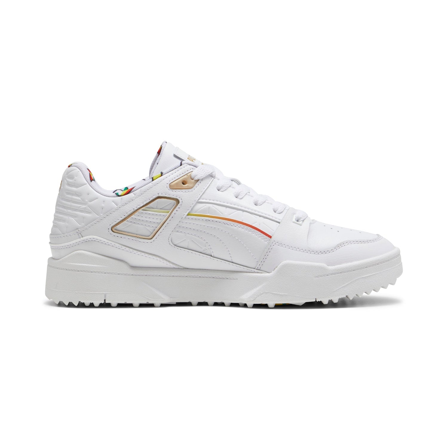 Puma White / Speed Yellow