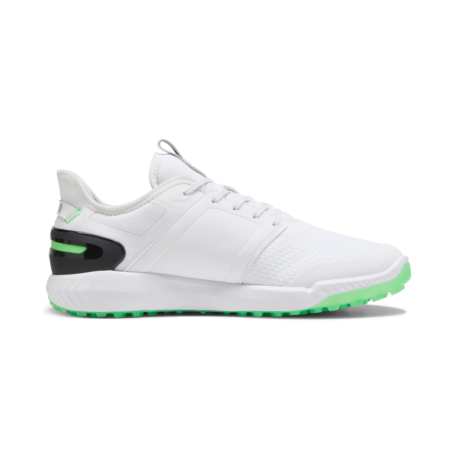 Puma White / Fluro Green