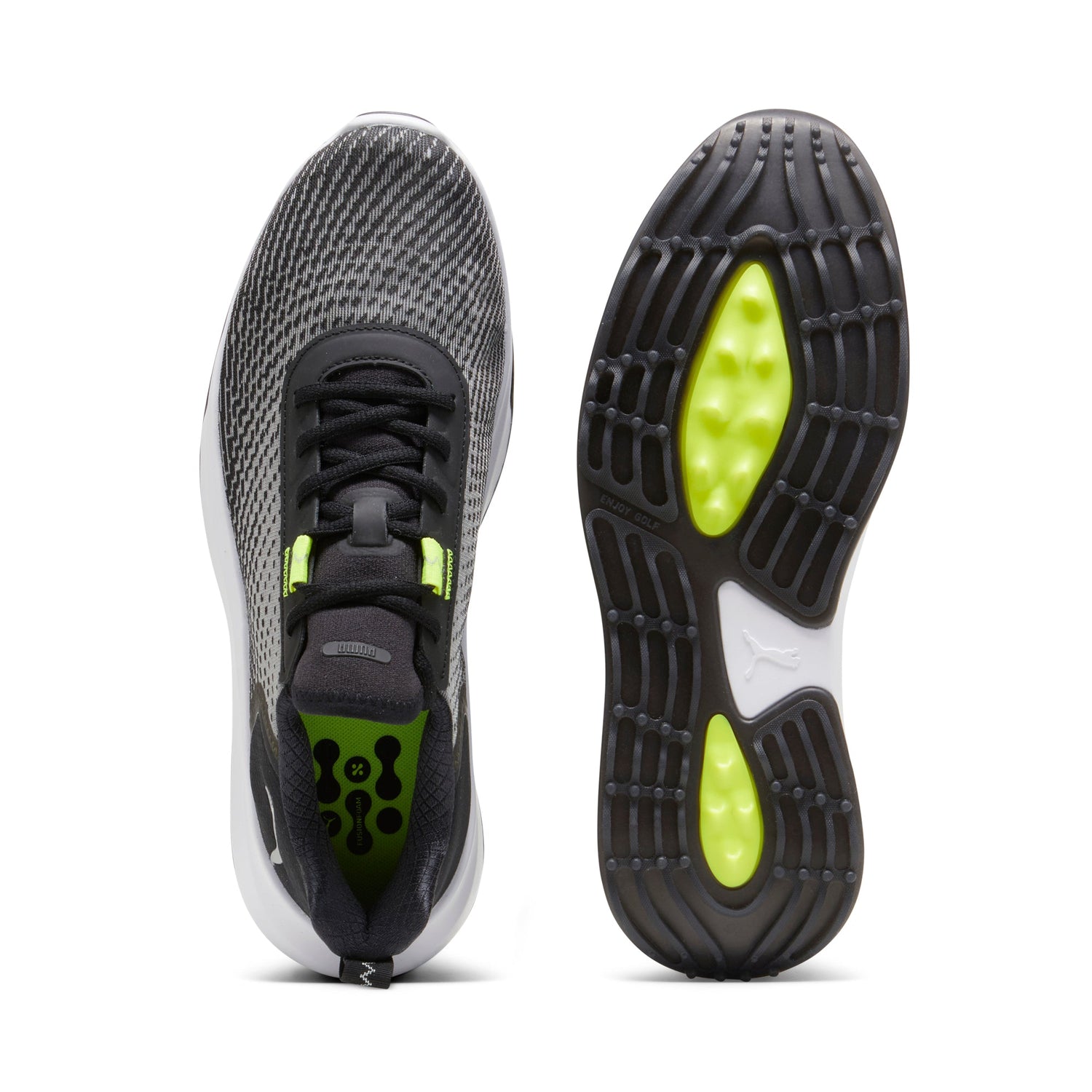 Puma Black / Electric Lime