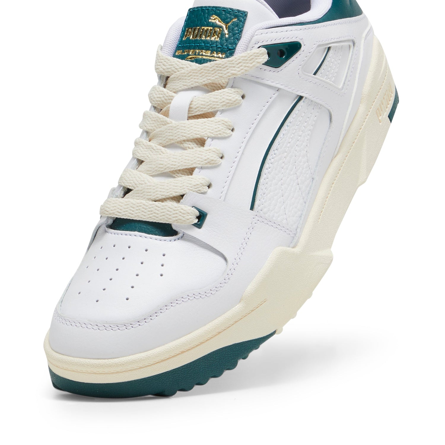 Puma White / Varsity Green